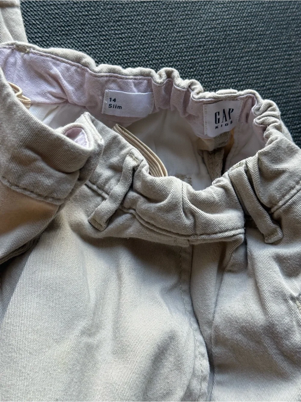 Old Navy Skinny Khaki Pants + Gap skinny pants in Beige/Tan